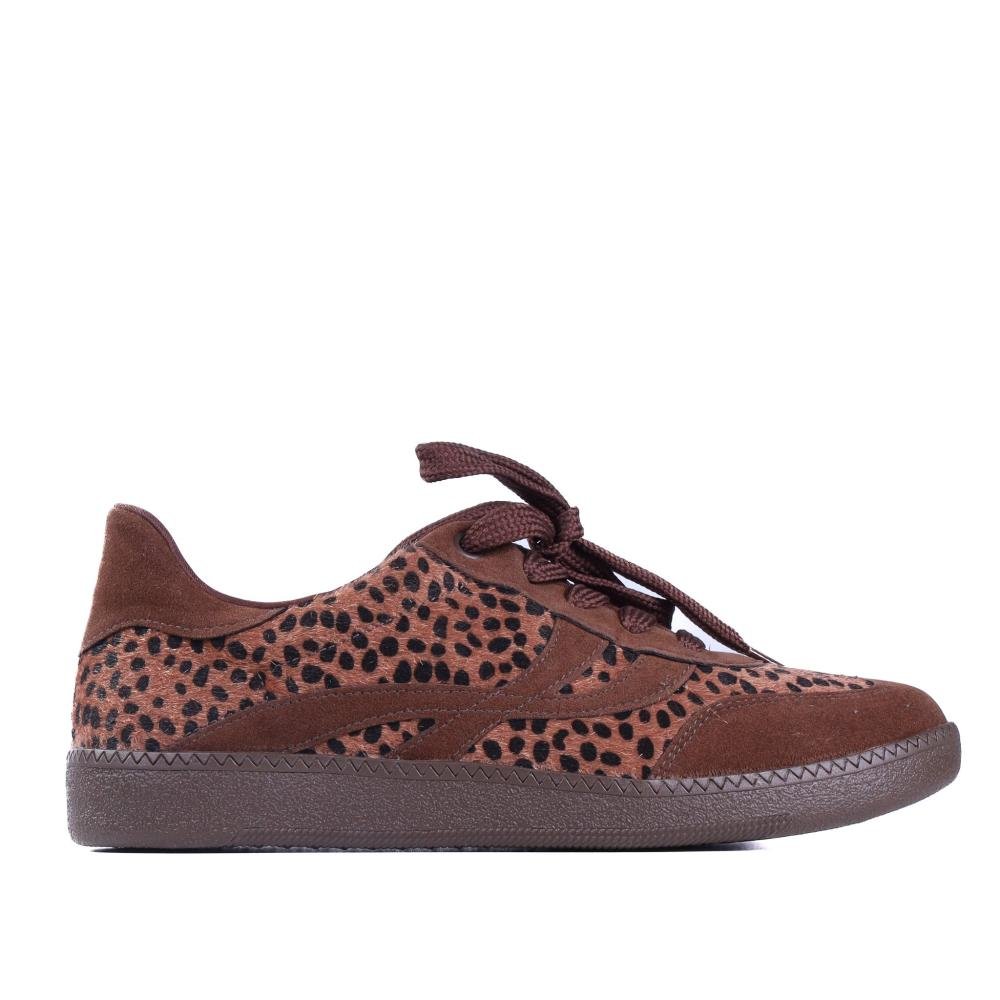 Tênis Feminino Quiz 69-1739 Leopardo Marrom 2