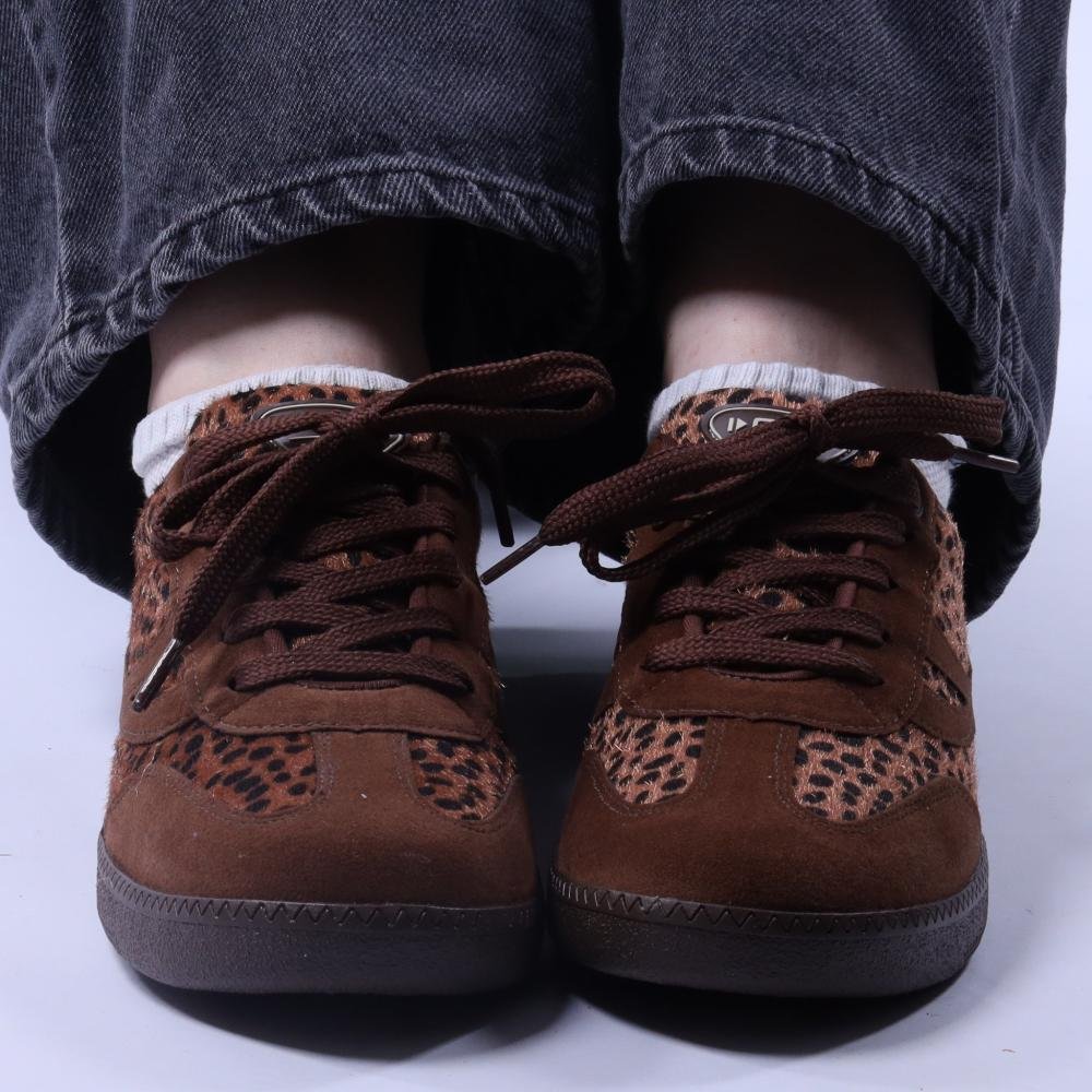 Tênis Feminino Quiz 69-1739 Leopardo Marrom 4