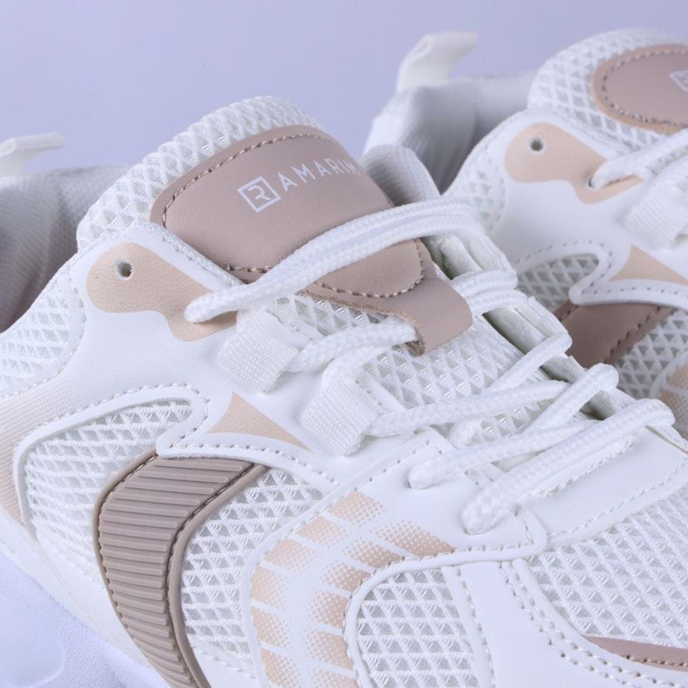 Tênis Ramarim Feminino Chunky 2582231 Gelo Branco 2