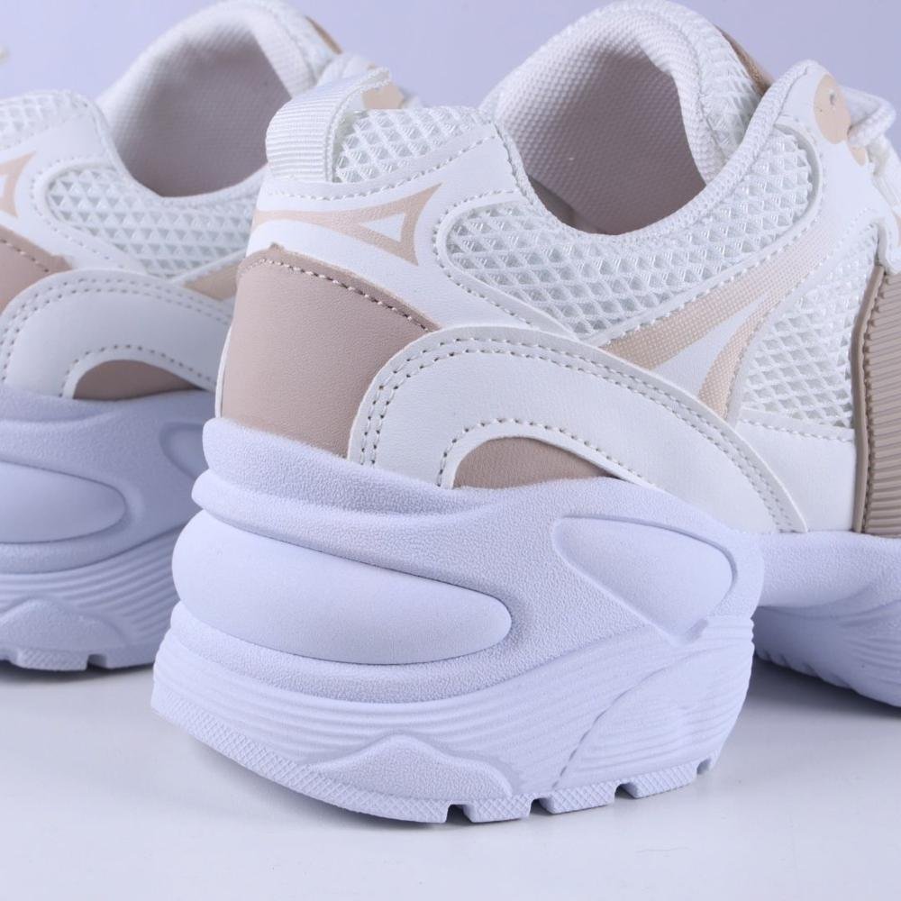 Tênis Ramarim Feminino Chunky 2582231 Gelo Branco 3