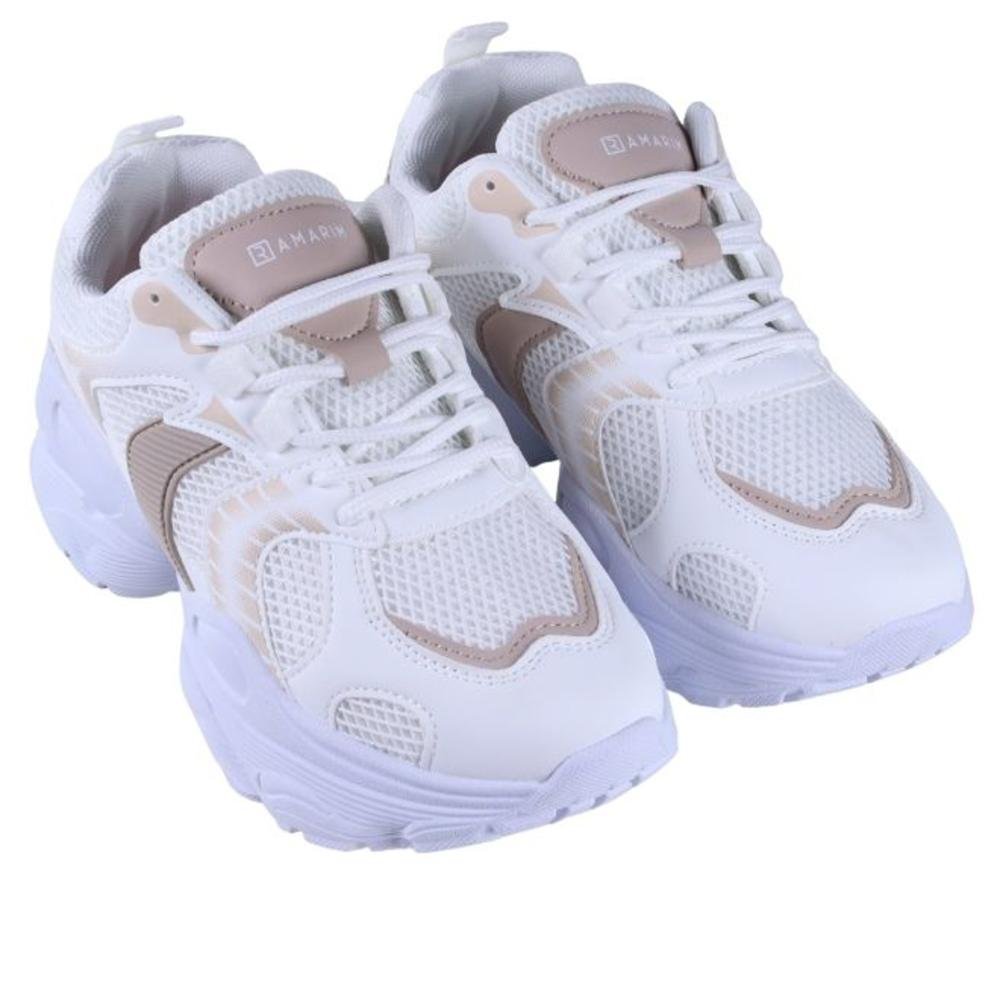 Tênis Ramarim Feminino Chunky 2582231 Gelo Branco 5