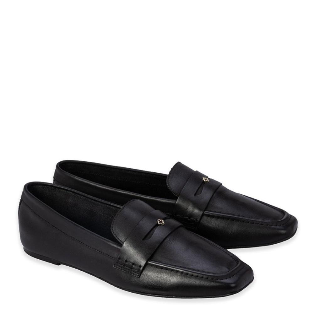 Loafer Capodarte Feminino 4018823 Preto Preto 2