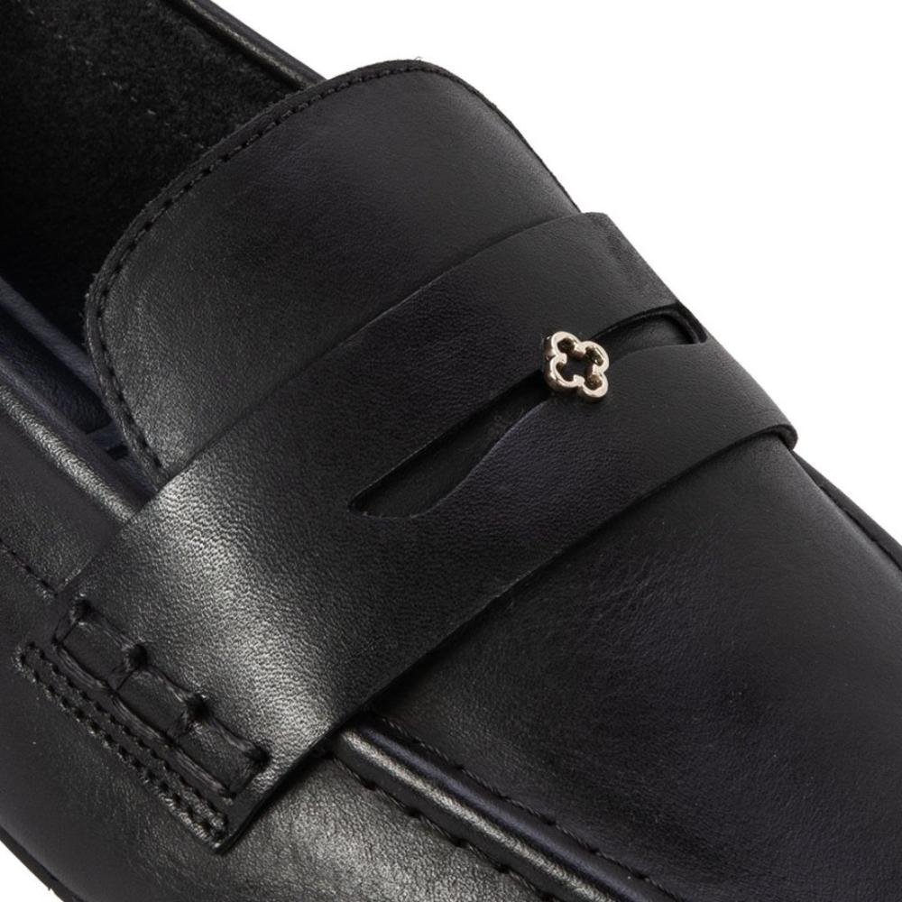 Loafer Capodarte Feminino 4018823 Preto Preto 5