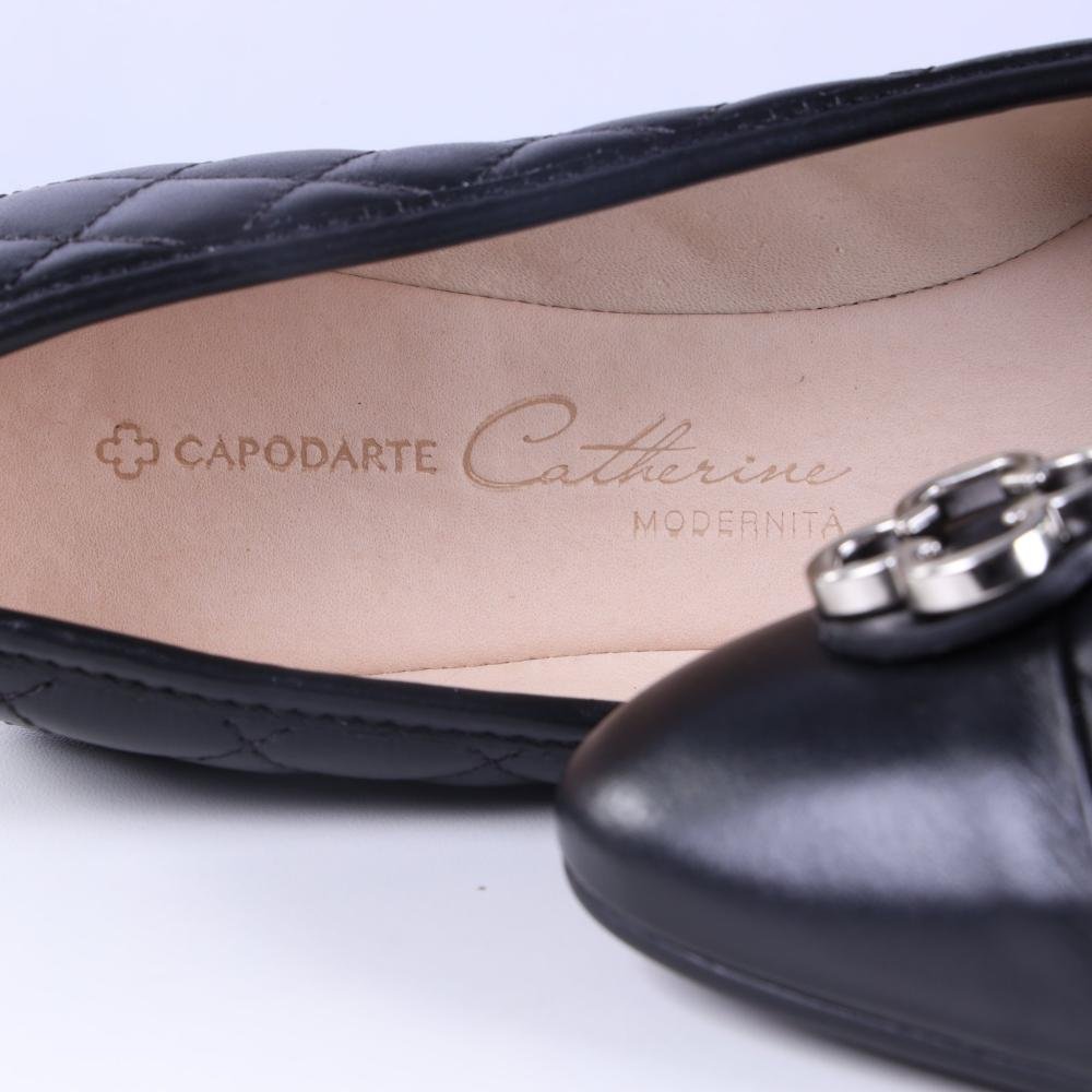 Sapatilha Capodarte Feminina Catherine Modernita 4015038 Preto Preto 3