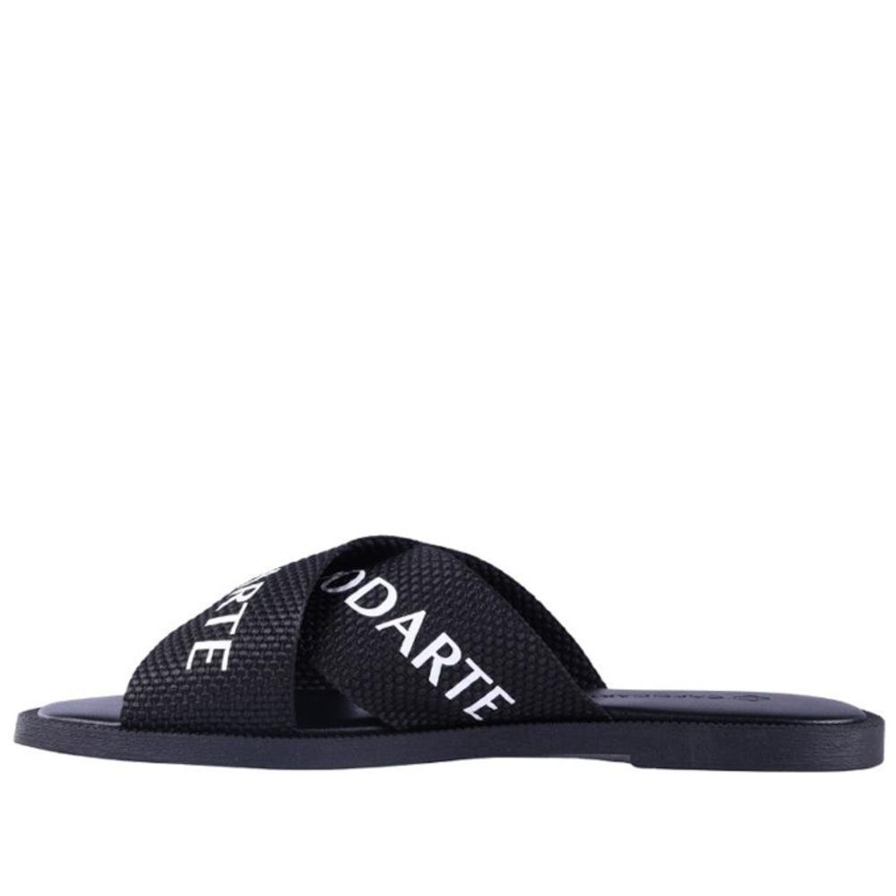 Rasteirinha Capodarte Feminina 4018438 Preto Preto 6