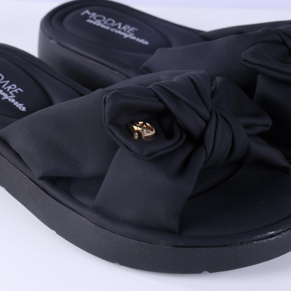 Chinelo Papete Feminino Modare 7208.101 Preto NP Preto 2