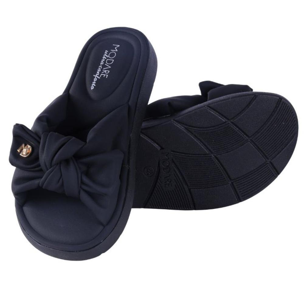 Chinelo Papete Feminino Modare 7208.101 Preto NP Preto 5