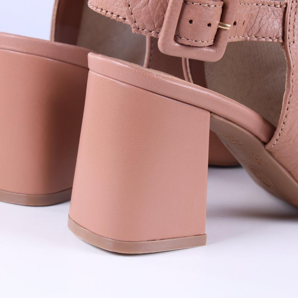 Sandália Feminina Slingback Bottero 372003 Mouse Nude 2