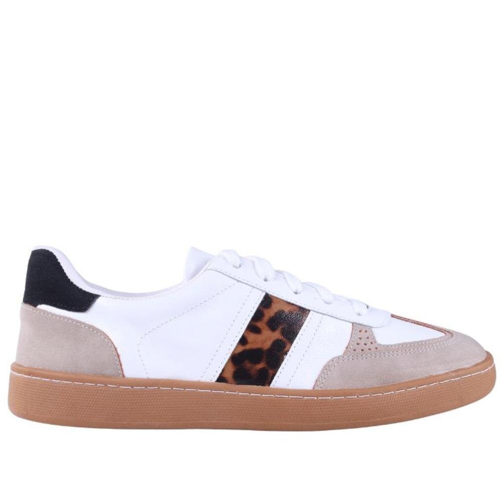 Tênis Zariff Feminino Casual 5272.11395 Branco/Onça