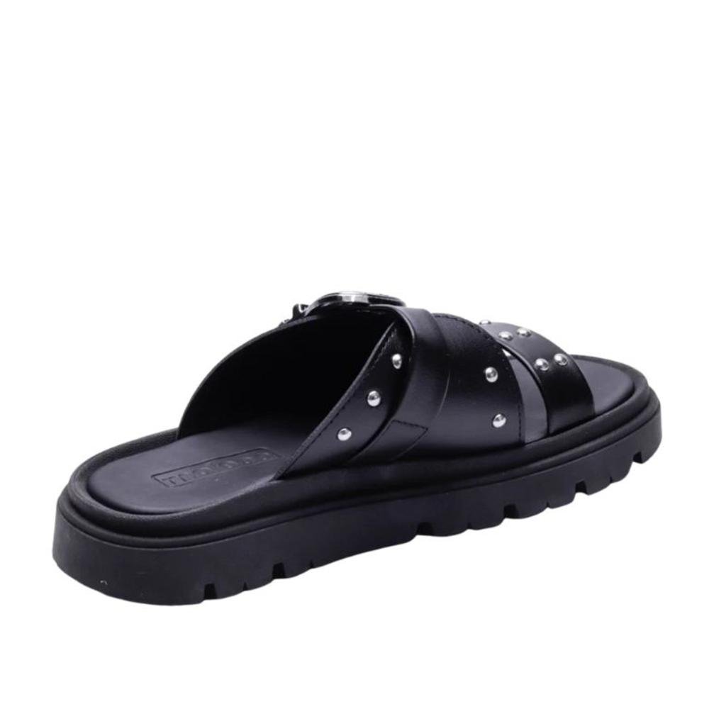 Sandália Feminina Moleca 5504,103 Preto Preto 2