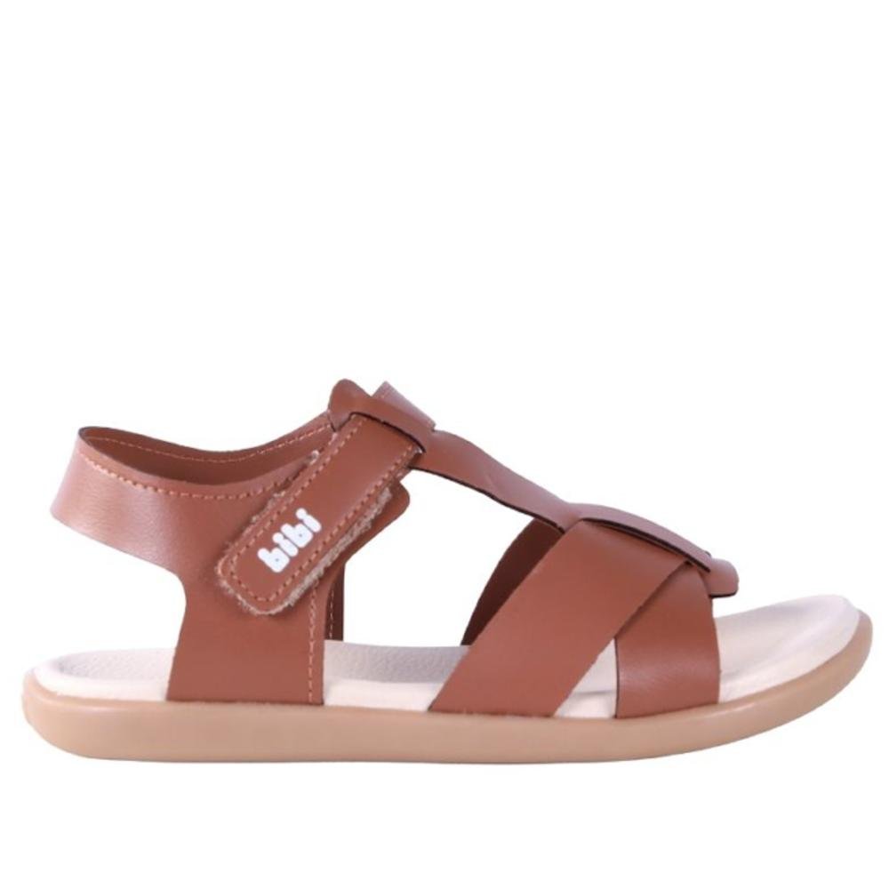 Sandália Infantil Masculina Bibi 11881 Caramelo