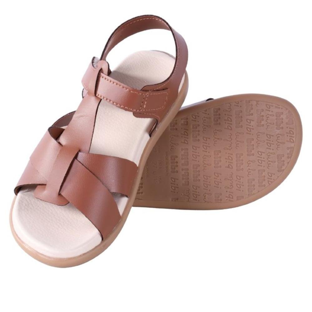 Sandália Infantil Masculina Bibi 11881 Caramelo Marrom 5