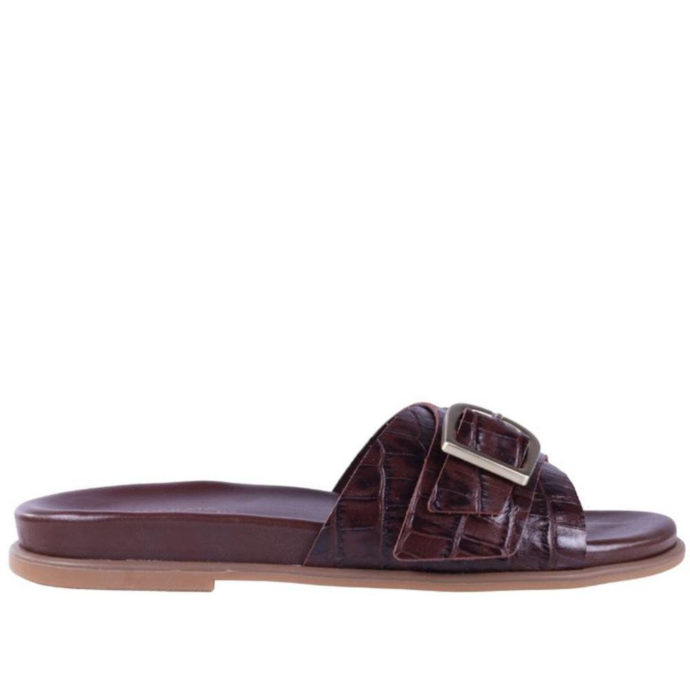 Papete Birk Feminina Democrata 659101 Pinhao