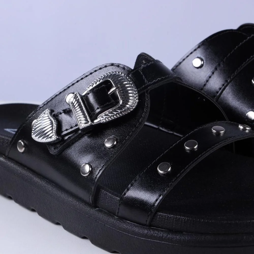 Papete Zariff Feminina 3048.1080 Preto Preto 2