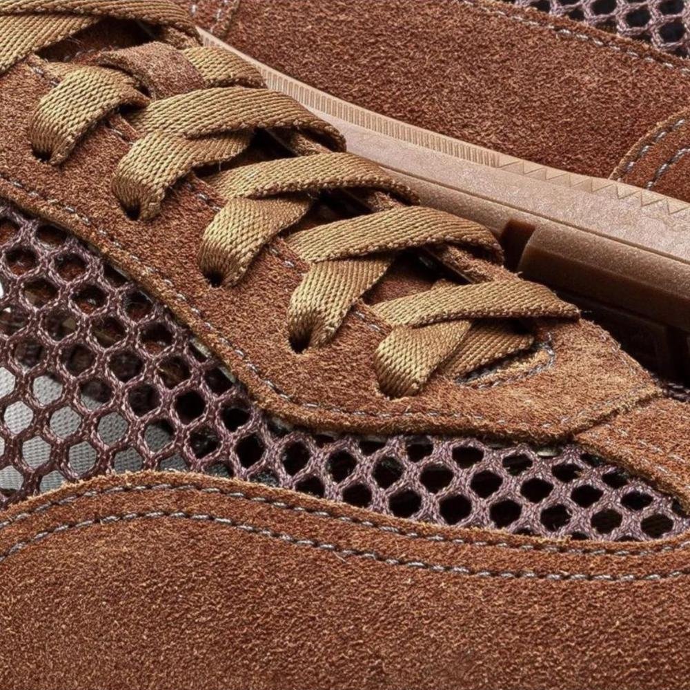 Tênis Feminino Democrata Olivia 657102 Tan Marrom 3