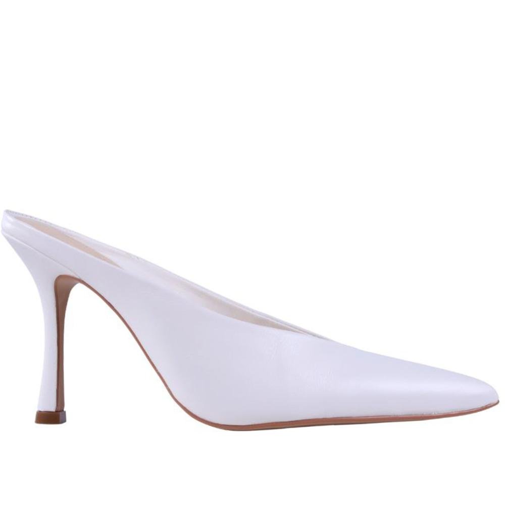 Mule Capodarte Feminino Salto Fino 4019263 Branco