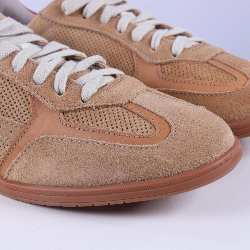 Tênis Feminino Democrata Casual 657101 Areia Bege 2