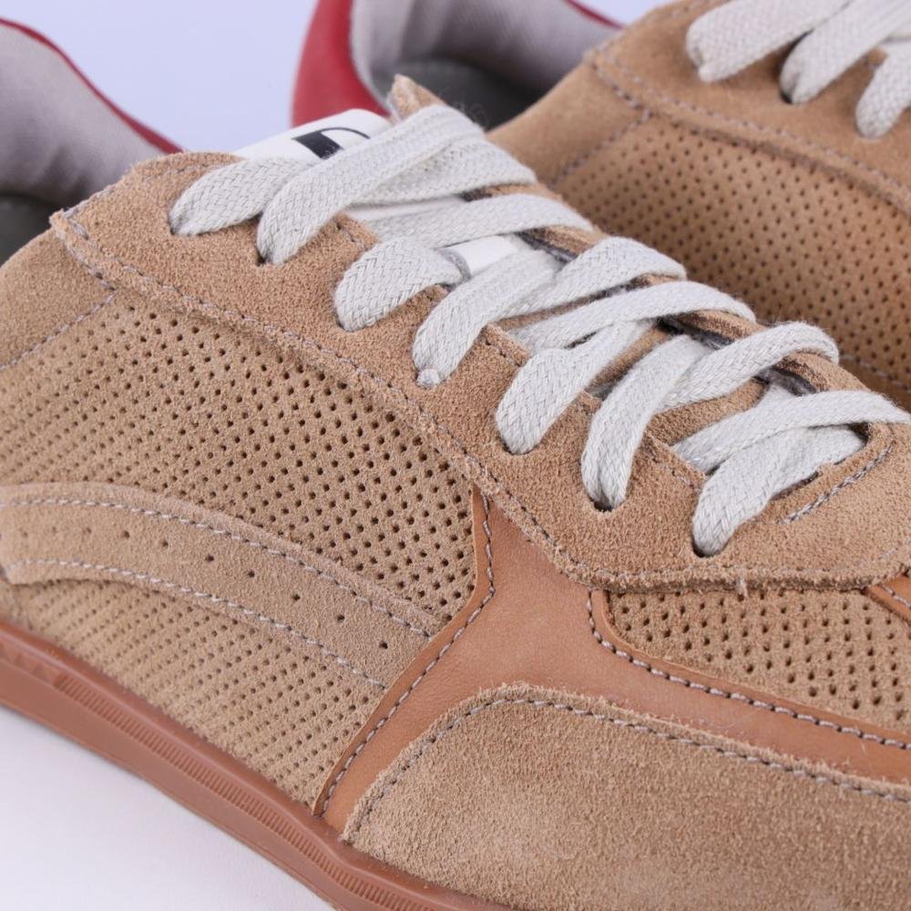 Tênis Feminino Democrata Casual 657101 Areia Bege 4