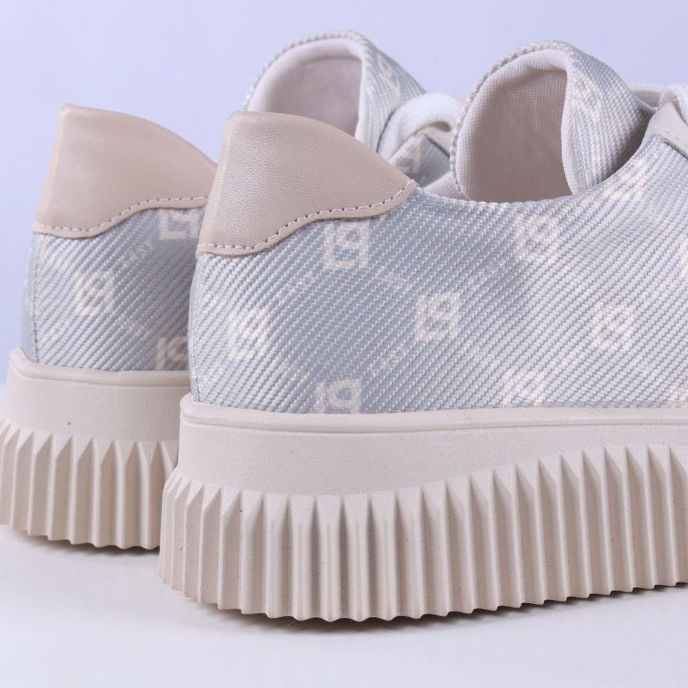 Tênis Feminino Casual Lança Perfume 537te001180 Monograma Bege 5