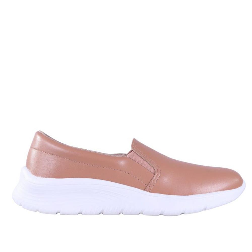 Tênis Beira Rio Feminino Slip On 4332.100 Nude