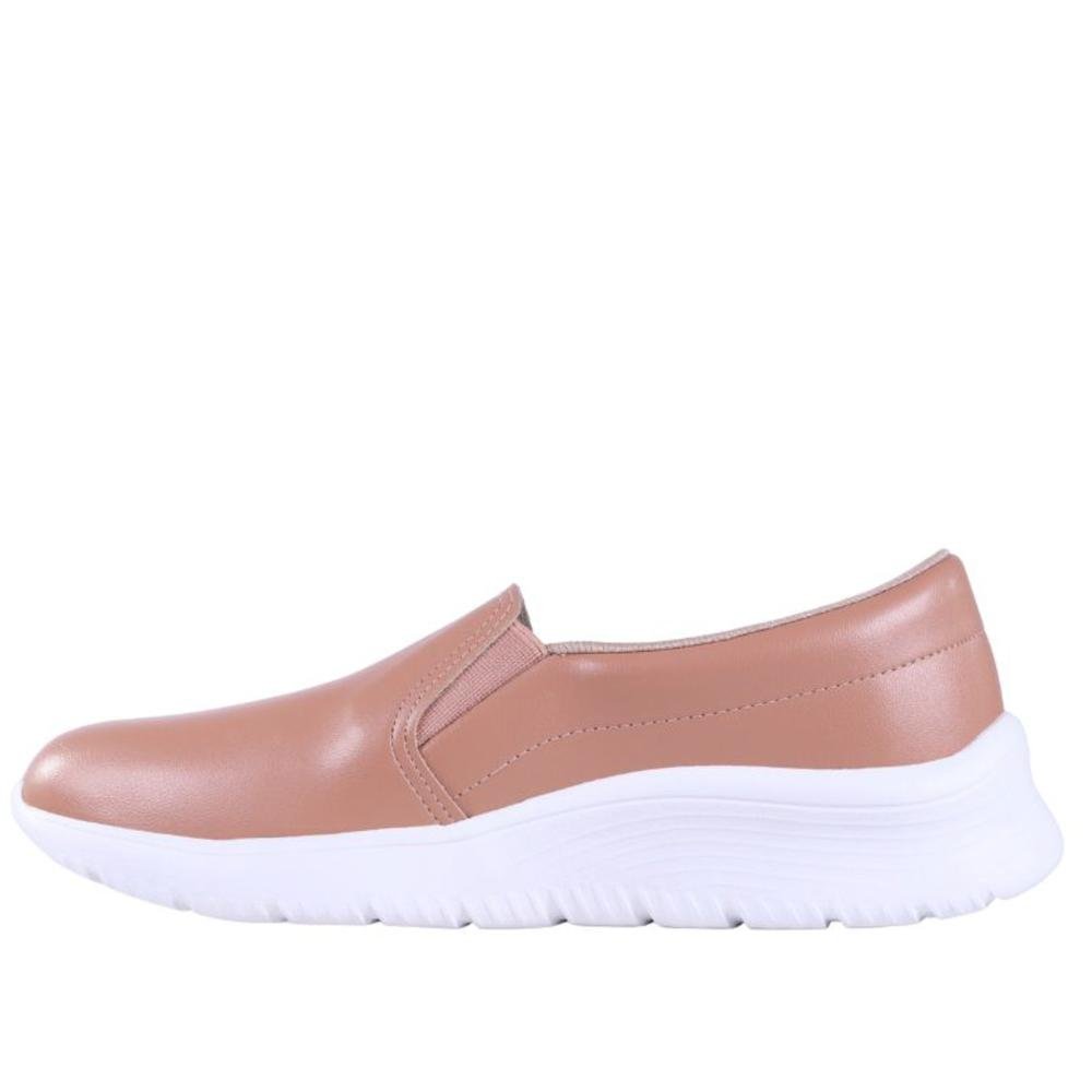 Tênis Beira Rio Feminino Slip On 4332.100 Nude Nude 6