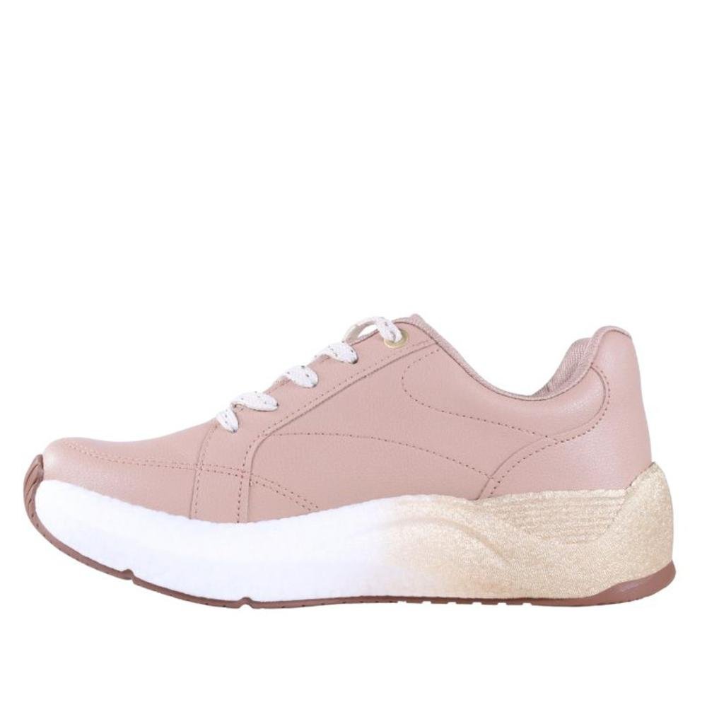 Tênis Feminino Beira Rio 4327.204 Bege/Branco Nude 7