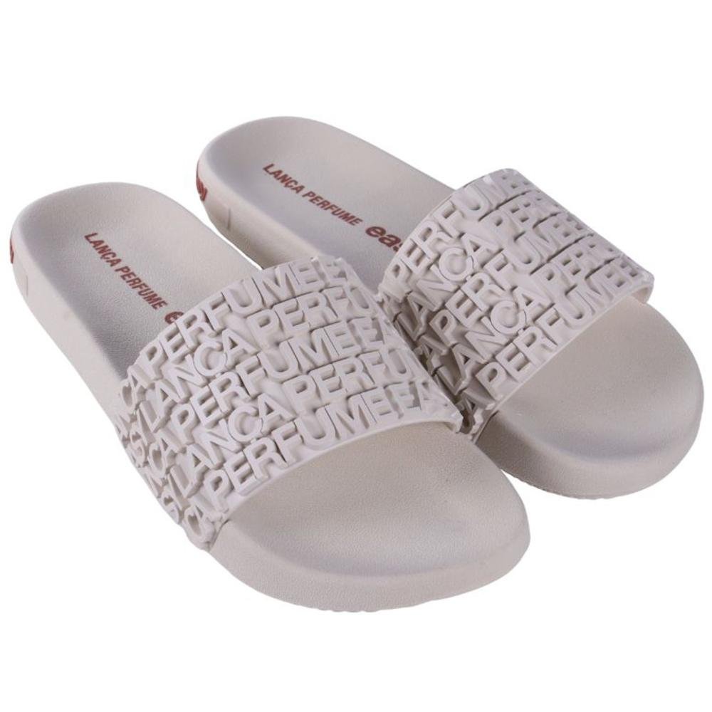 Chinelo Feminino Lança Perfume 537sl000125 Off White Cinza 4