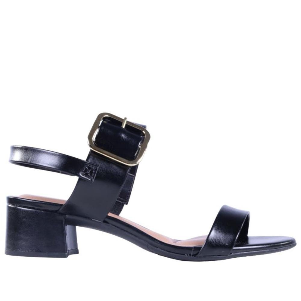 Sandália Beira Rio Feminina Napa Madri 8345,644 Preto