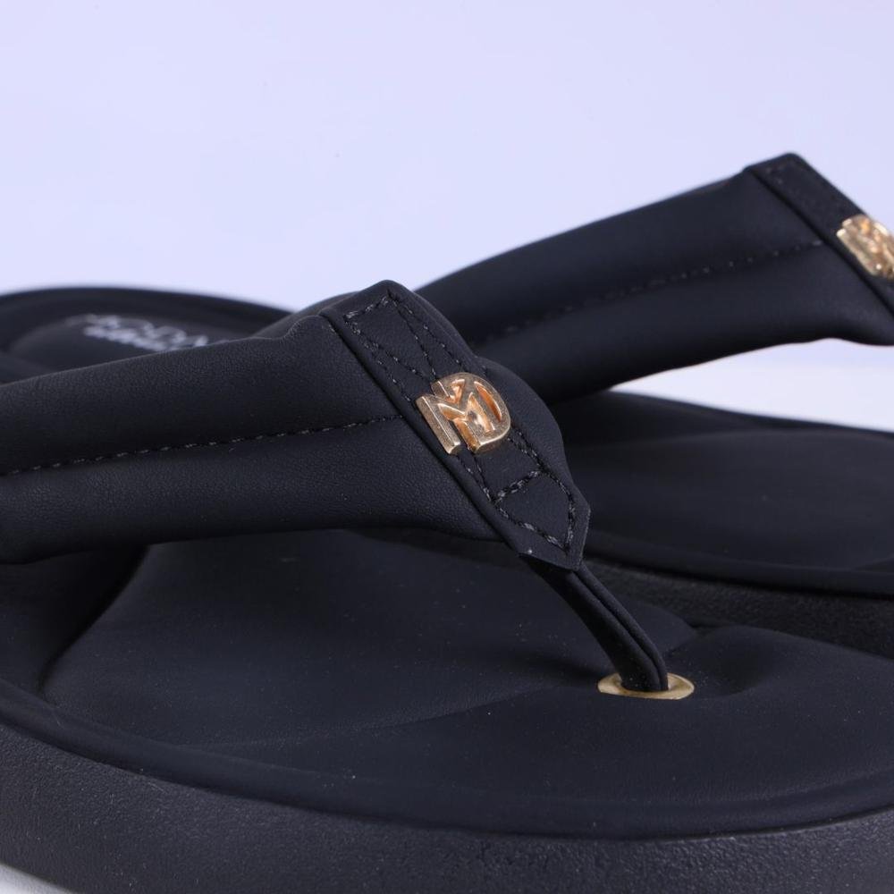 Chinelo Modare Feminina Ultra Conforto 7208.109 Preto Preto 2