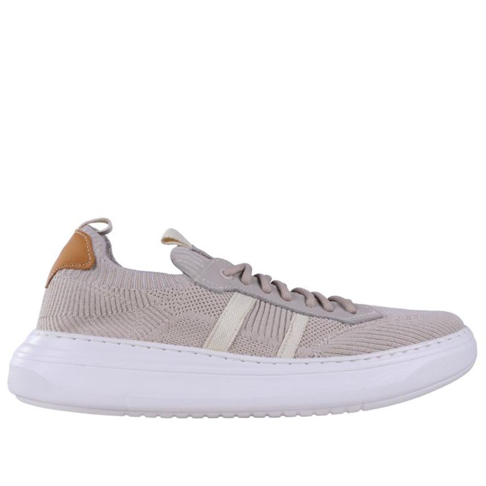 Tênis Masculino Democrata Joe Ultra Light Knit 526105 Off White