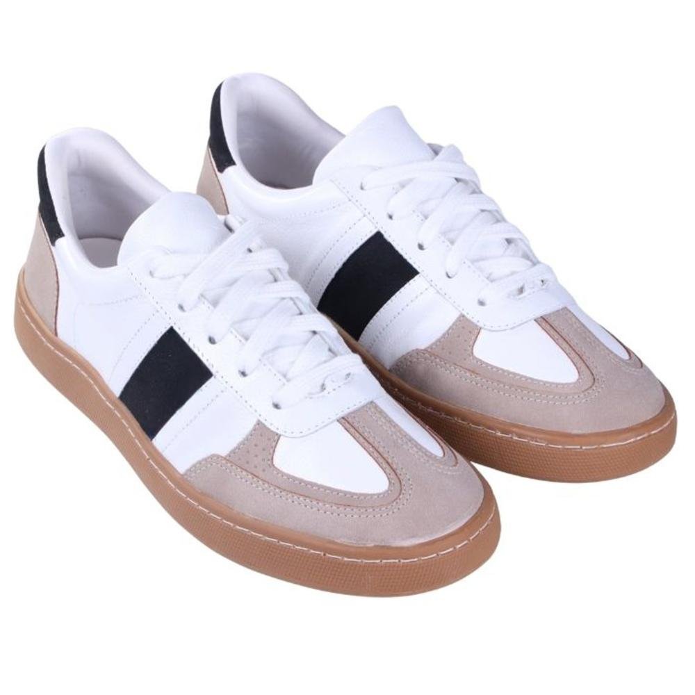 Tênis Zariff Feminino Casual 5272.11395 Branco/Preto Branco 2