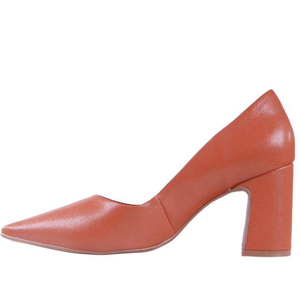 Scarpin Feminino Zariff 7021-230 Caramelo Marrom 6