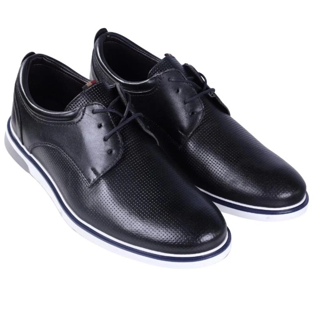 Sapato Masculino Zariff 0759 Preto Preto 2