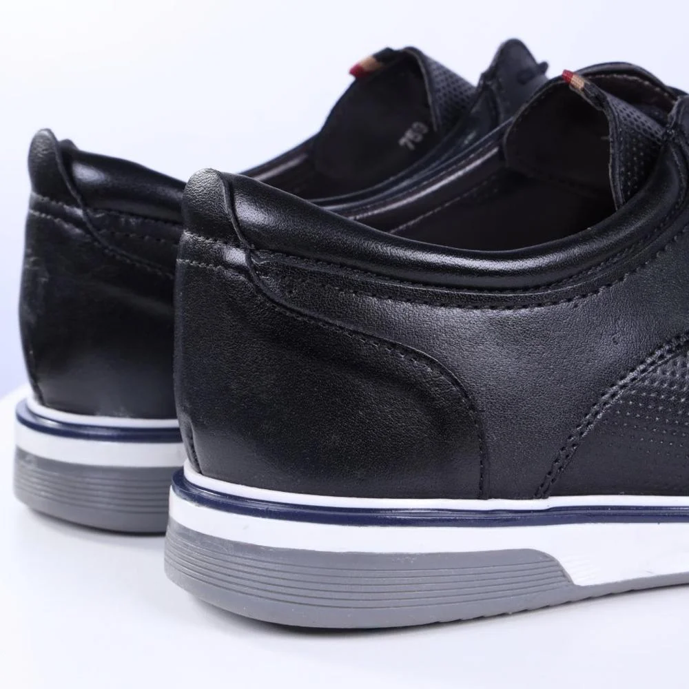 Sapato Masculino Zariff 0759 Preto Preto 3