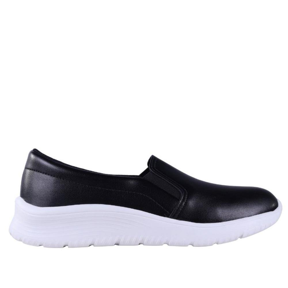 Tênis Beira Rio Feminino Slip On 4332.100 Preto