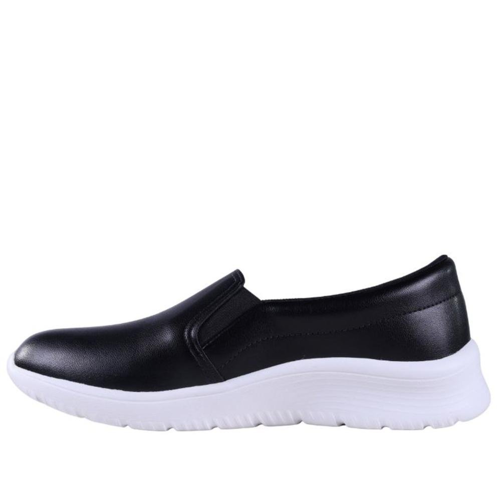 Tênis Beira Rio Feminino Slip On 4332.100 Preto Preto 6