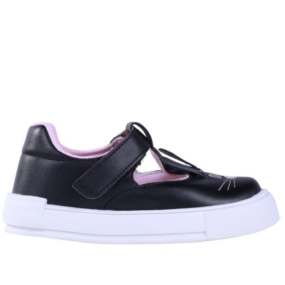 Tênis Infantil Feminino Zariff 209-11 Preto