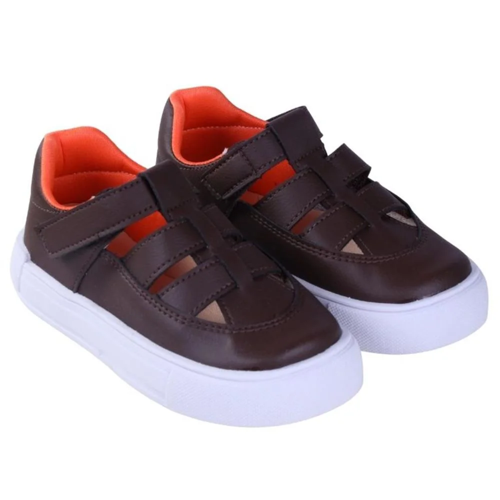 Tênis Infantil Zariff 210-06 Cafe Marrom 2