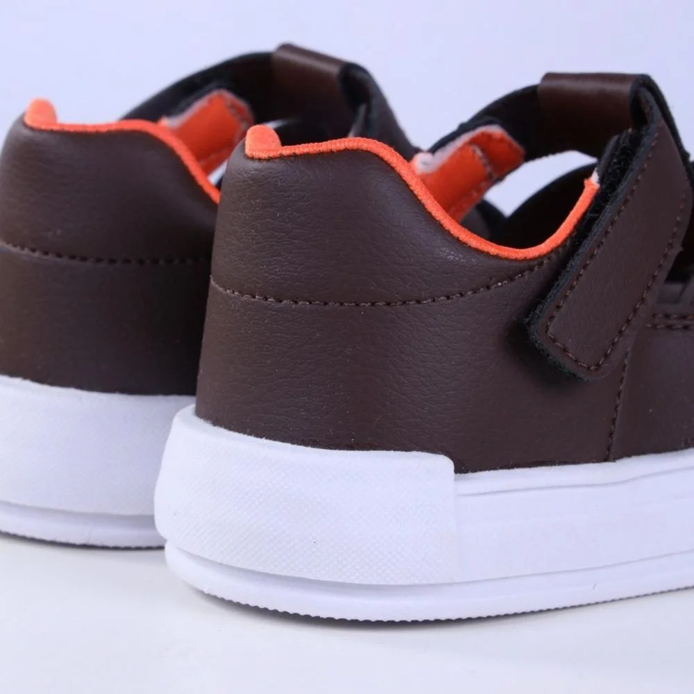 Tênis Infantil Zariff 210-06 Cafe Marrom 5