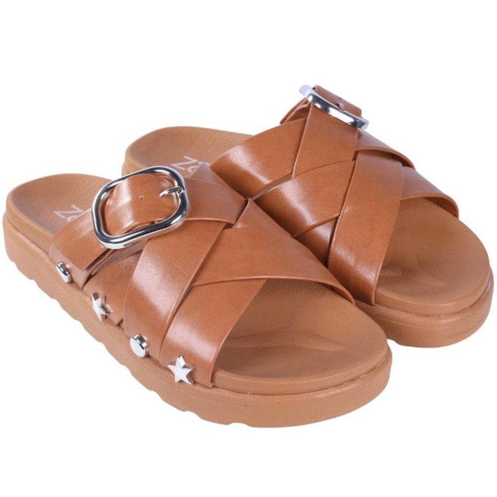 Papete Feminina Zariff 3048.0965 Mel Marrom 2