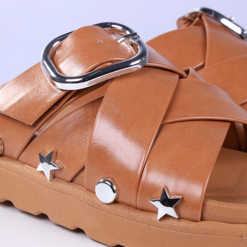 Papete Feminina Zariff 3048.0965 Mel Marrom 3