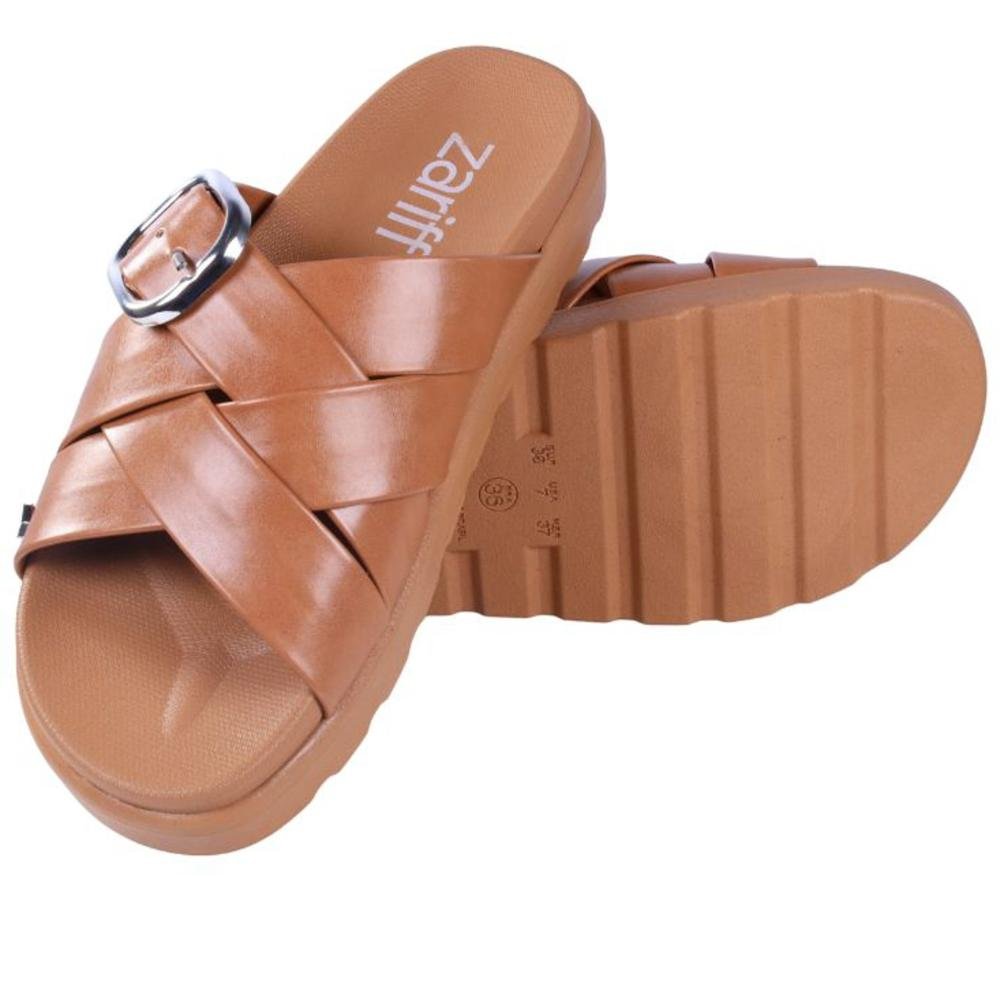 Papete Feminina Zariff 3048.0965 Mel Marrom 5