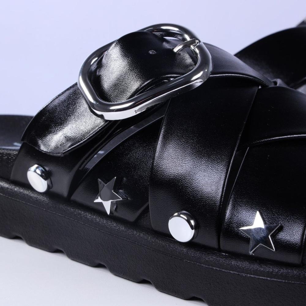 Papete Feminina Zariff 3048.0965 Preto Preto 3