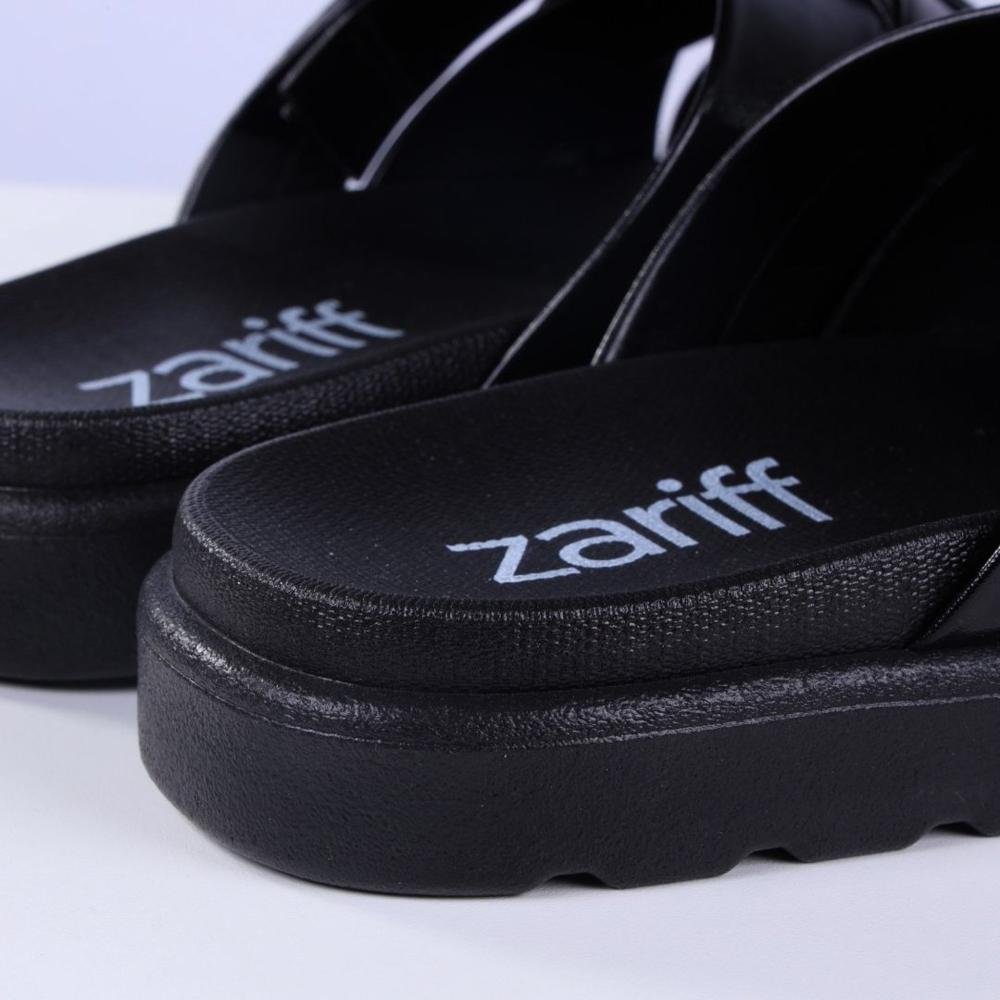 Papete Feminina Zariff 3048.0965 Preto Preto 4