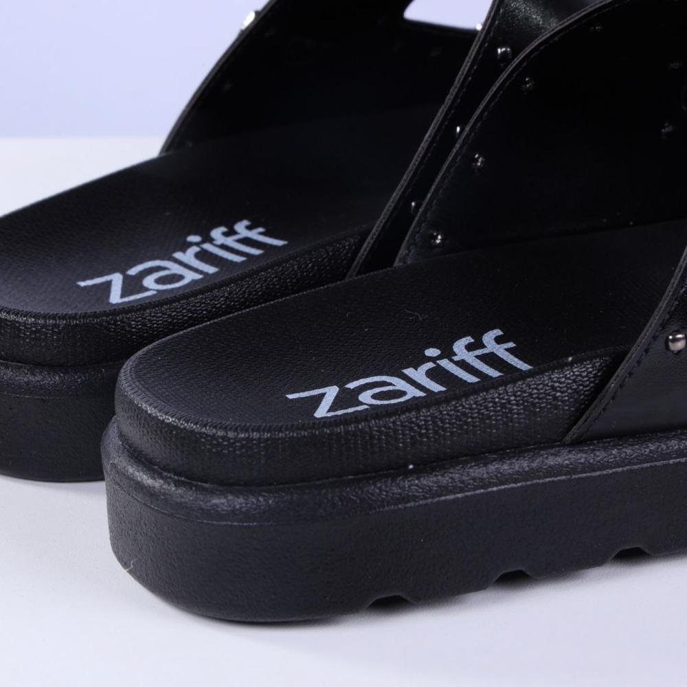 Papete Feminina Zariff 3048.0897 Preto Brilho Preto 3