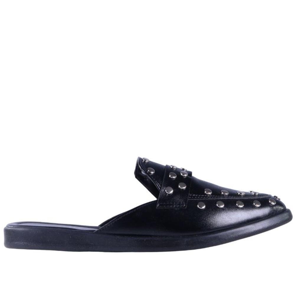 Mule Feminino Zariff 5337.11809 Preto Brilho