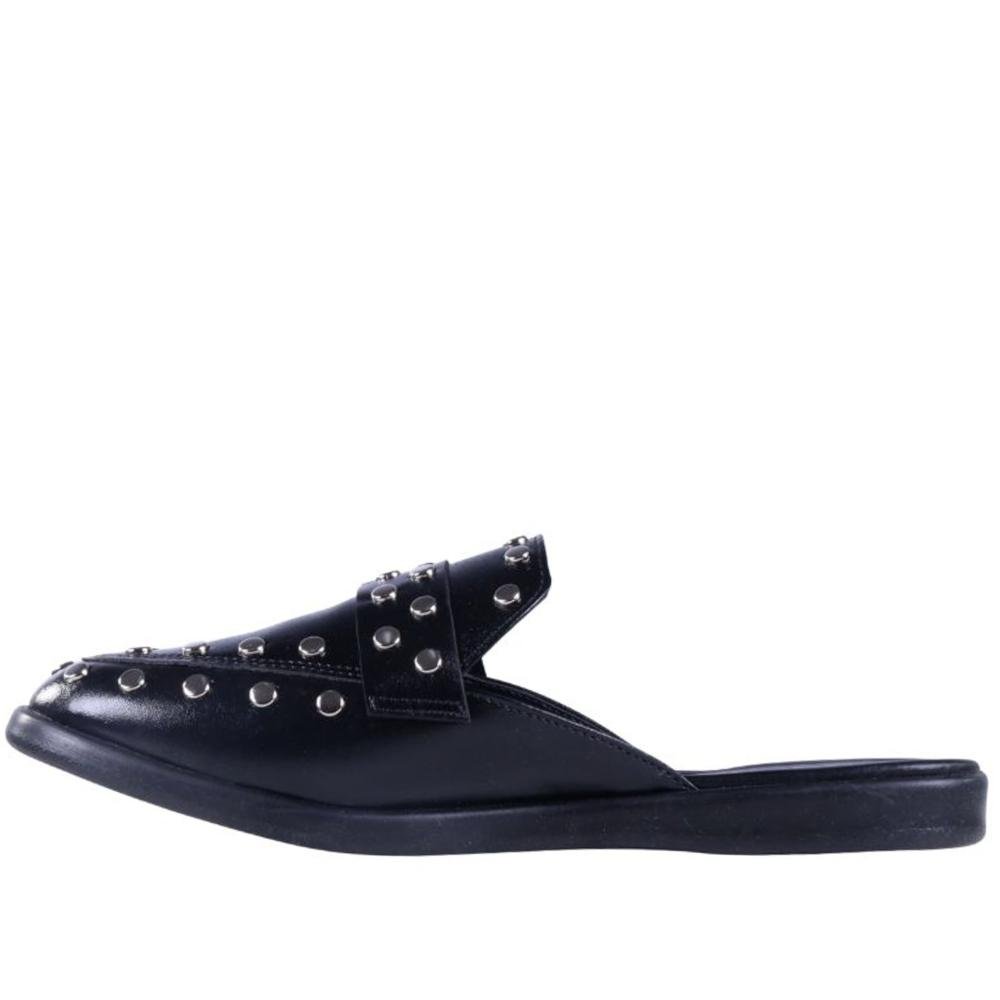 Mule Feminino Zariff 5337.11809 Preto Brilho Preto 7