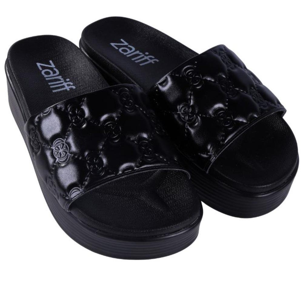 Papete Feminino Zariff 3059.1165 Preto Brilho Preto 2