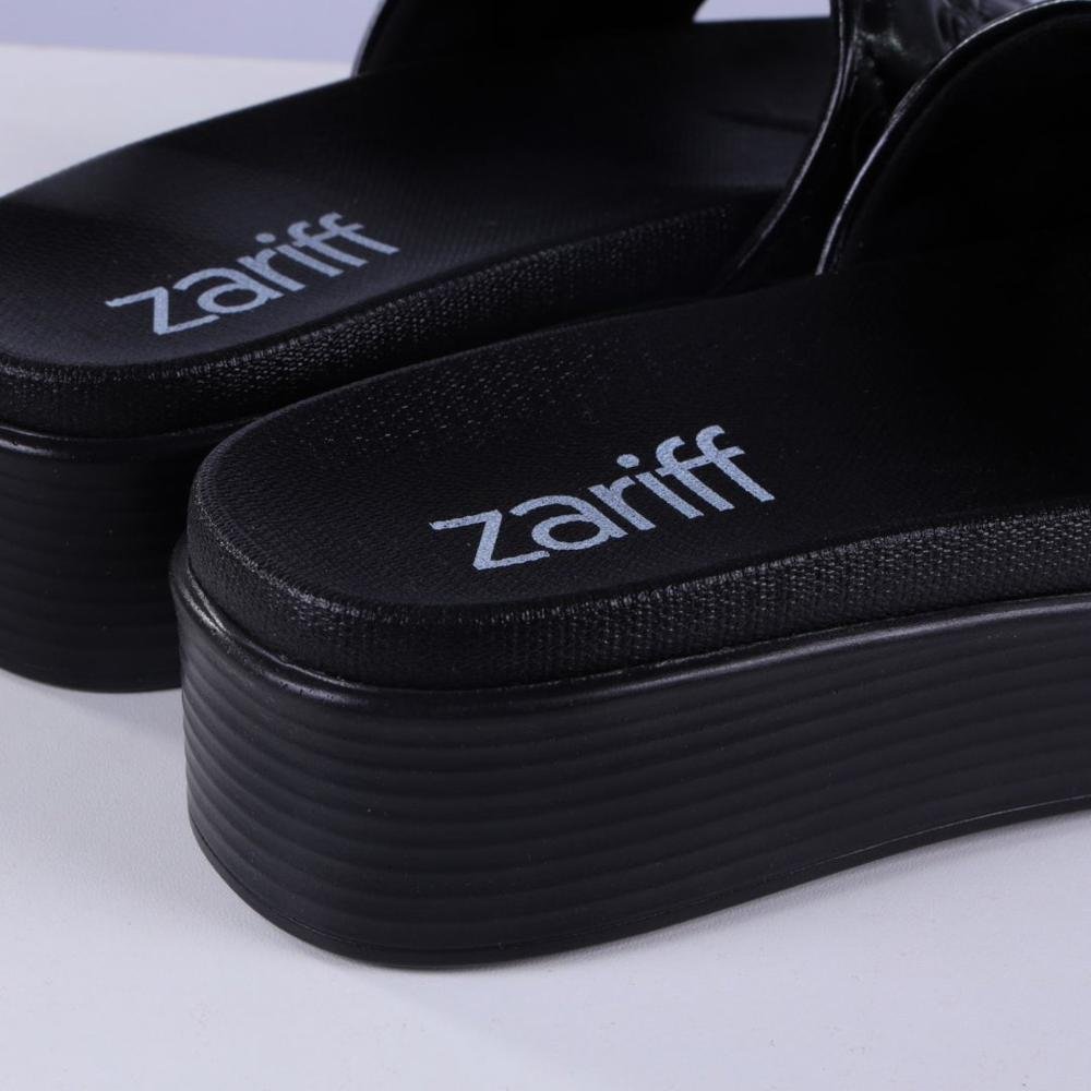 Papete Feminino Zariff 3059.1165 Preto Brilho Preto 4