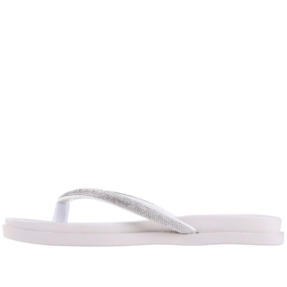 Chinelo Feminino Zariff 3033.0426 Off White Branco 7